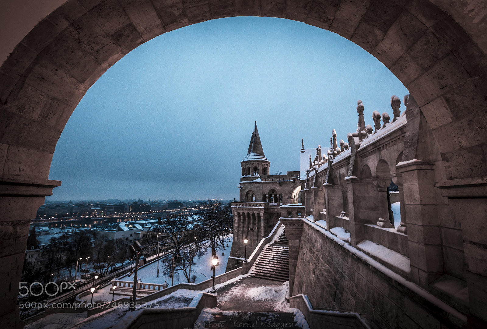 Nikon D610 sample photo. Winter morning photography