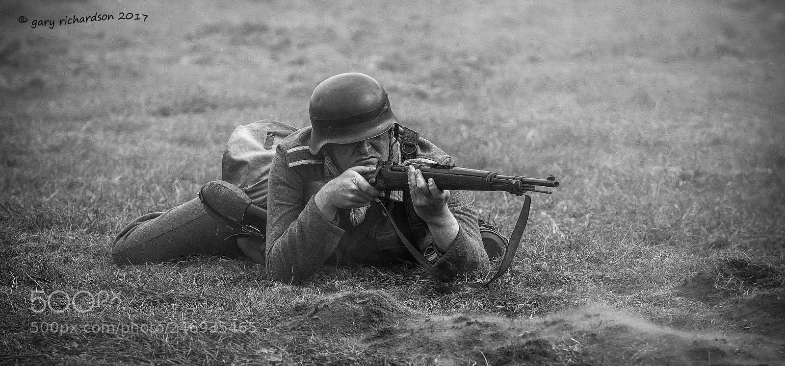 Nikon D500 sample photo. German soldier combined ops photography