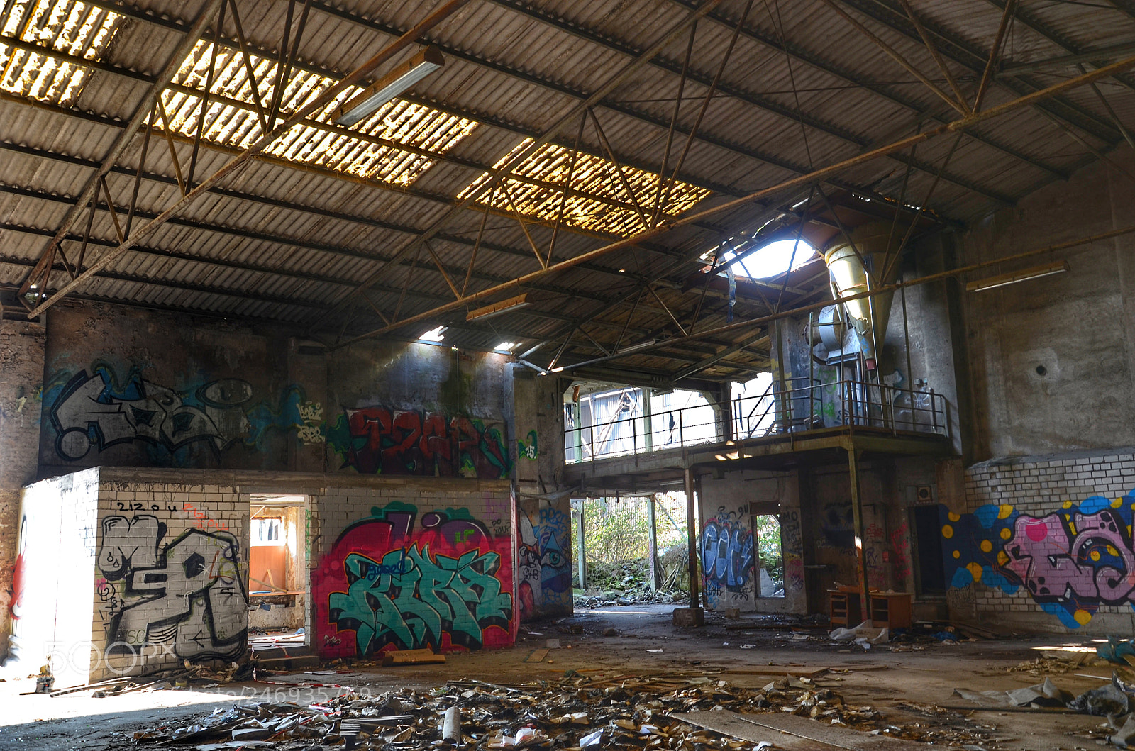 Nikon D5100 sample photo. Lost place photography