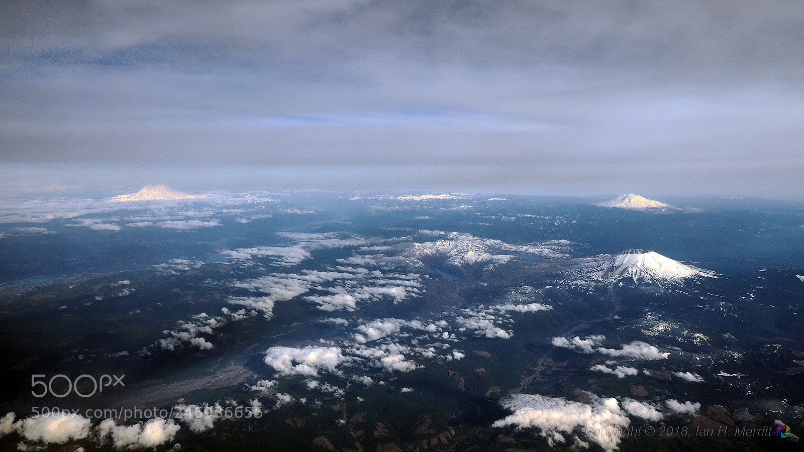 Olympus OM-D E-M1 sample photo. Three volcanoes photography