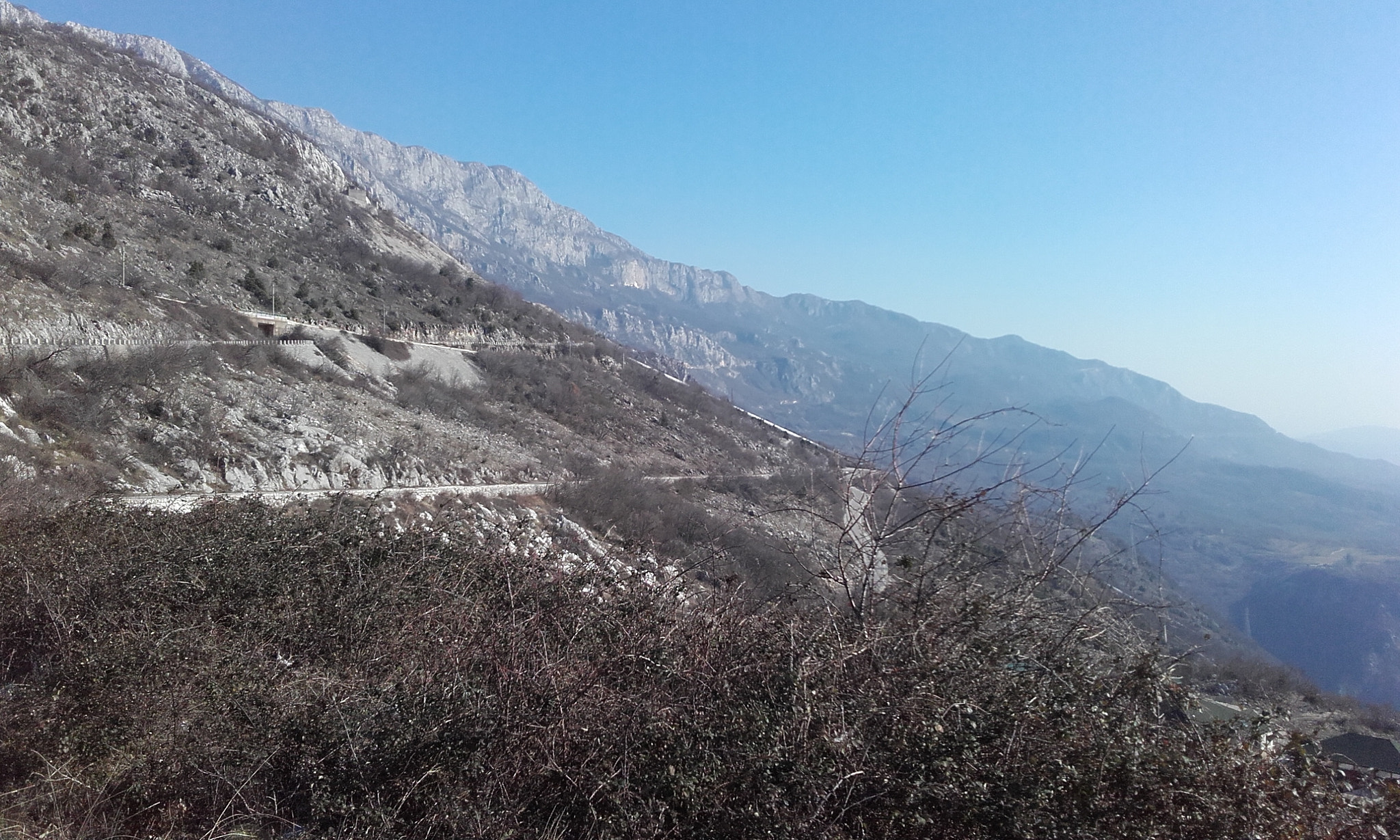 Samsung Galaxy Core Prime sample photo. The path to ostrog monastery. 3 photography