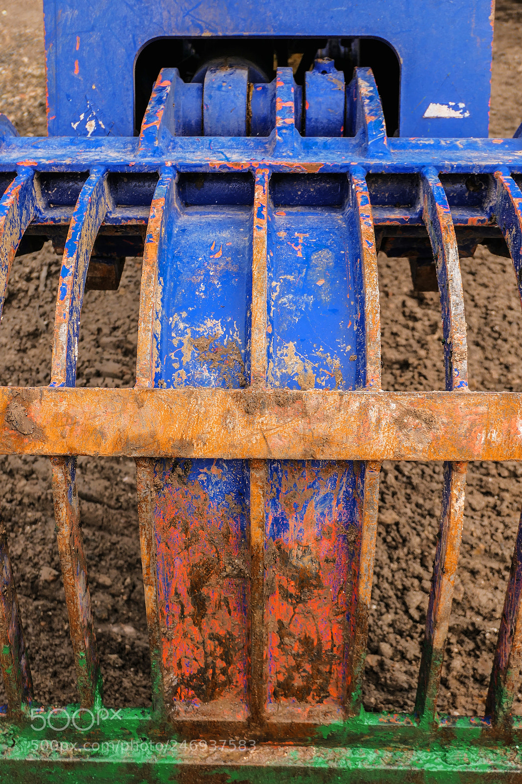 Panasonic Lumix DMC-LX10 (Lumix DMC-LX15) sample photo. La pelleteuse (excavator) photography