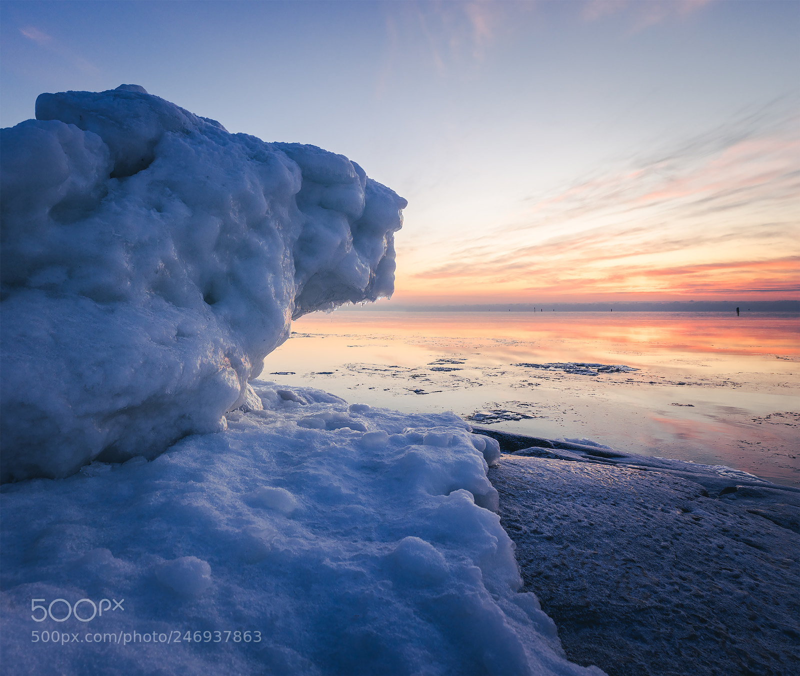 Sony a7 sample photo. Frozen land photography