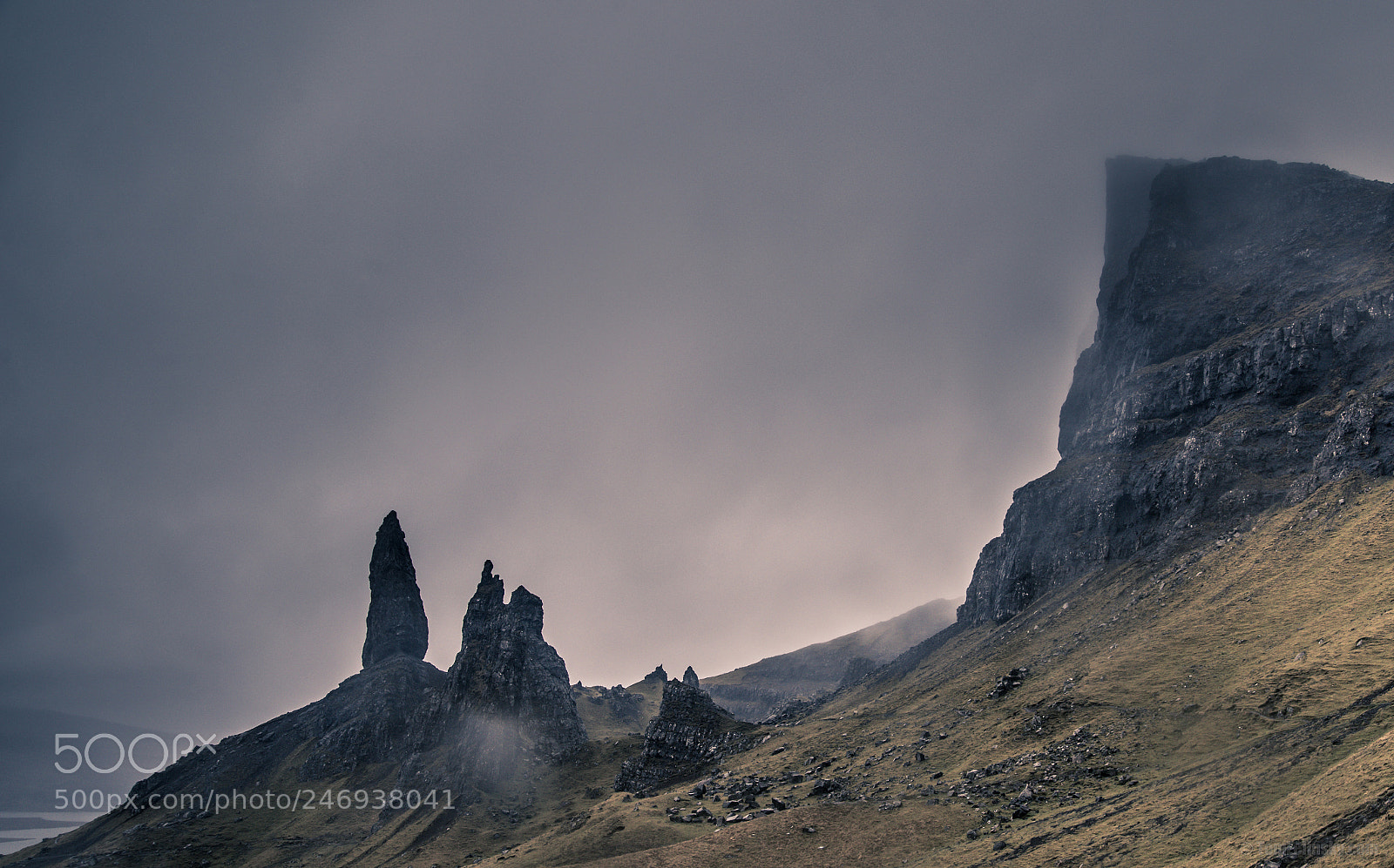 Nikon D610 sample photo. Old man of storr photography