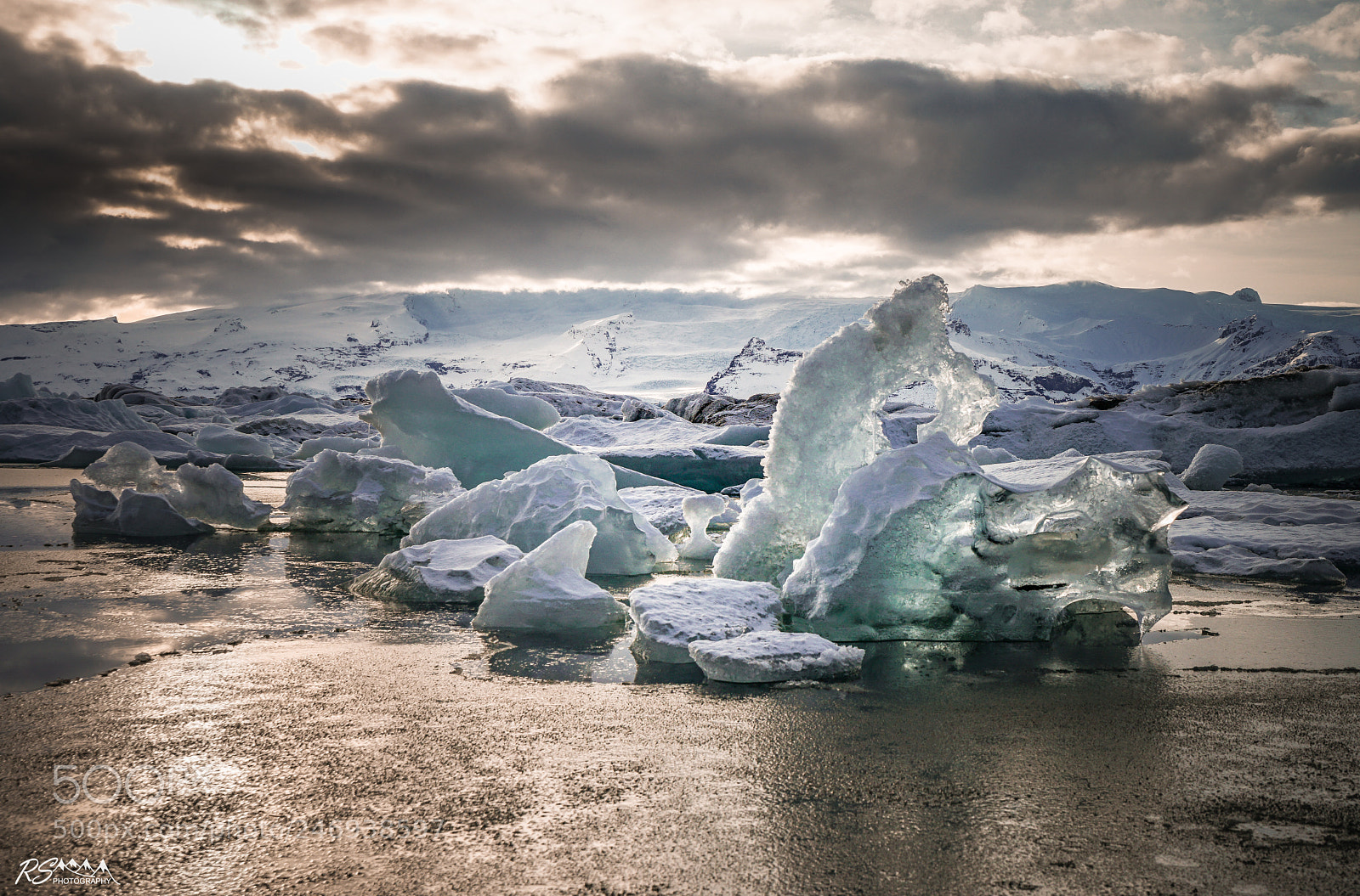 Sony a7R II sample photo. Floating iceberg, iceland photography