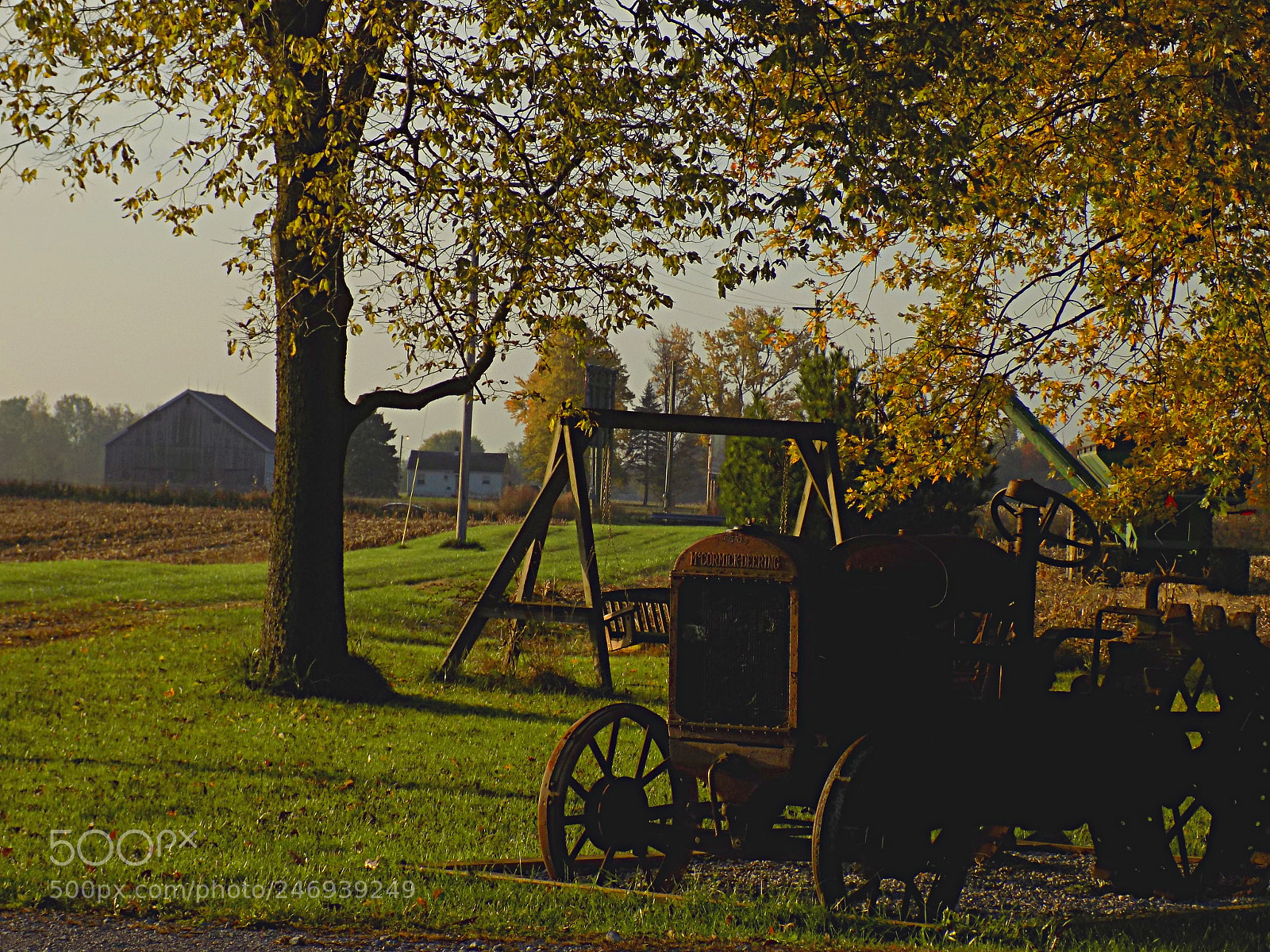 Nikon COOLPIX L340 sample photo. Tractor photography