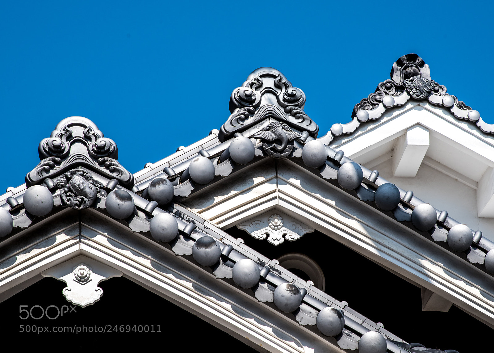 Pentax K-1 sample photo. Roof decorations photography