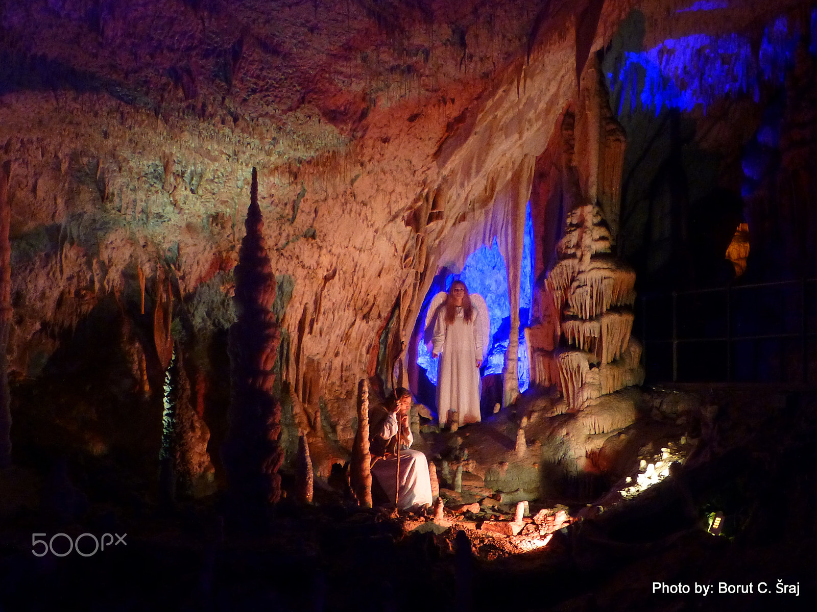 Panasonic DMC-TZ31 sample photo. Postojna caves at christmas () photography