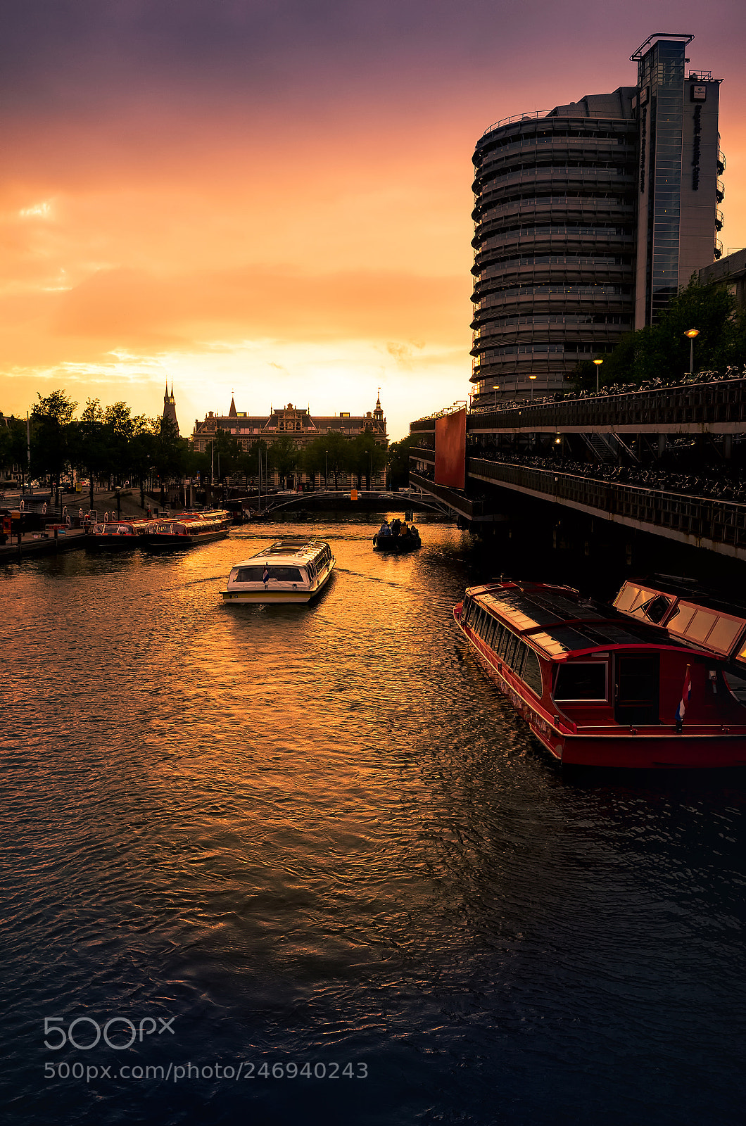 Ricoh GR sample photo. Summer sunset over the photography