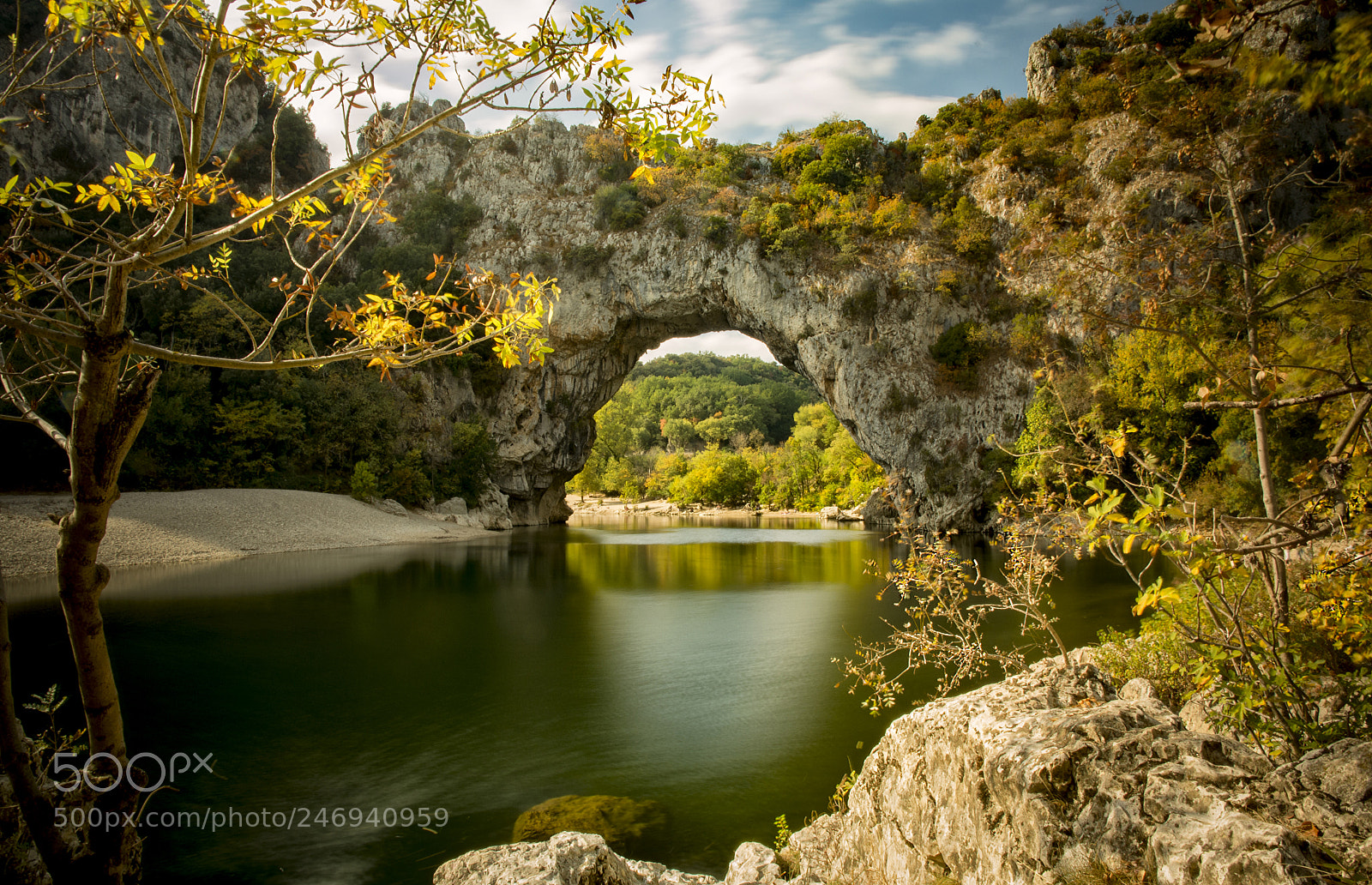 Nikon D5200 sample photo. Pont d'arc photography
