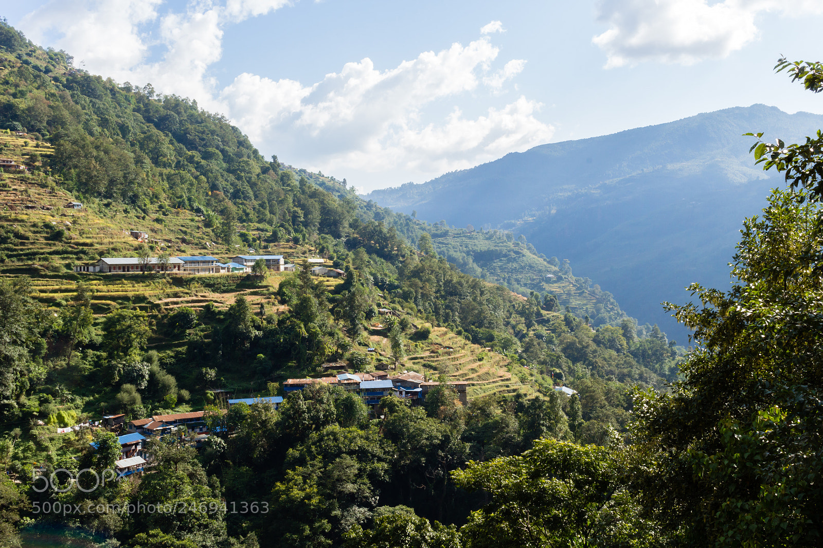 Canon EOS 100D (EOS Rebel SL1 / EOS Kiss X7) sample photo. Trekking in the himalayas photography