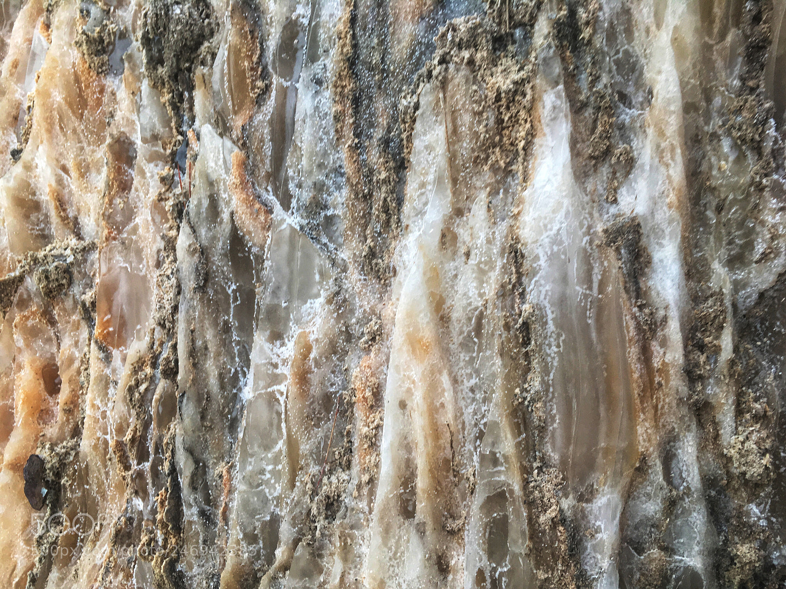 Apple iPhone SE sample photo. Salt crystals photography