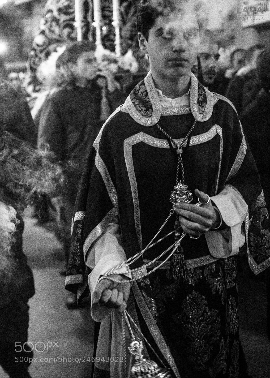 Nikon D3400 sample photo. Man with a censer photography