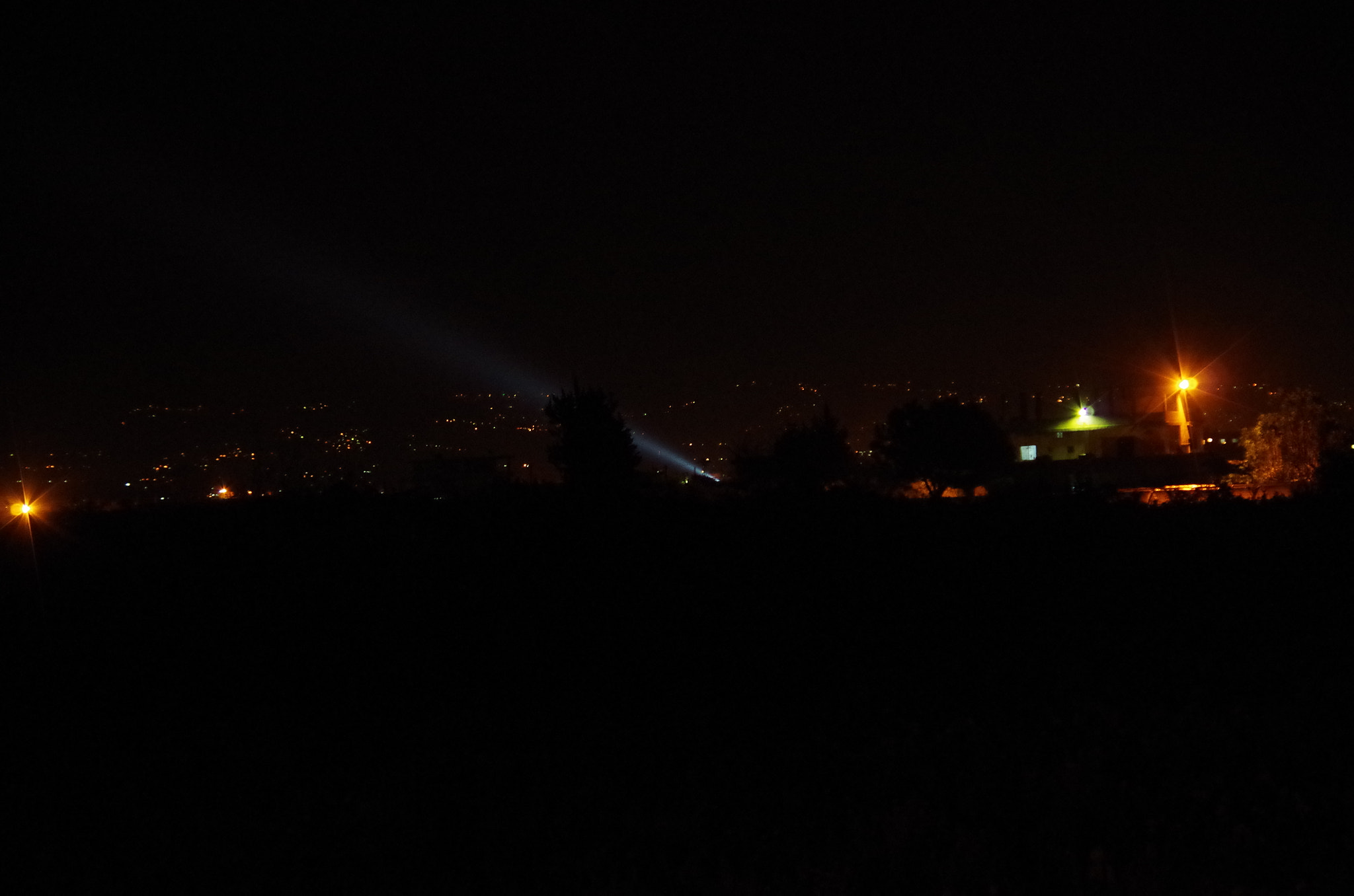 Pentax K-50 sample photo. Night lights photography