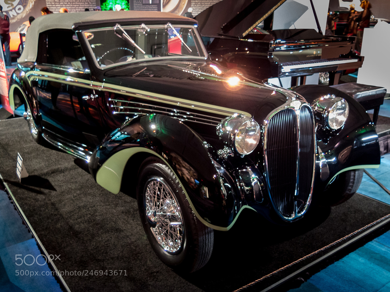 Canon PowerShot G16 sample photo. 1939 delahaye photography