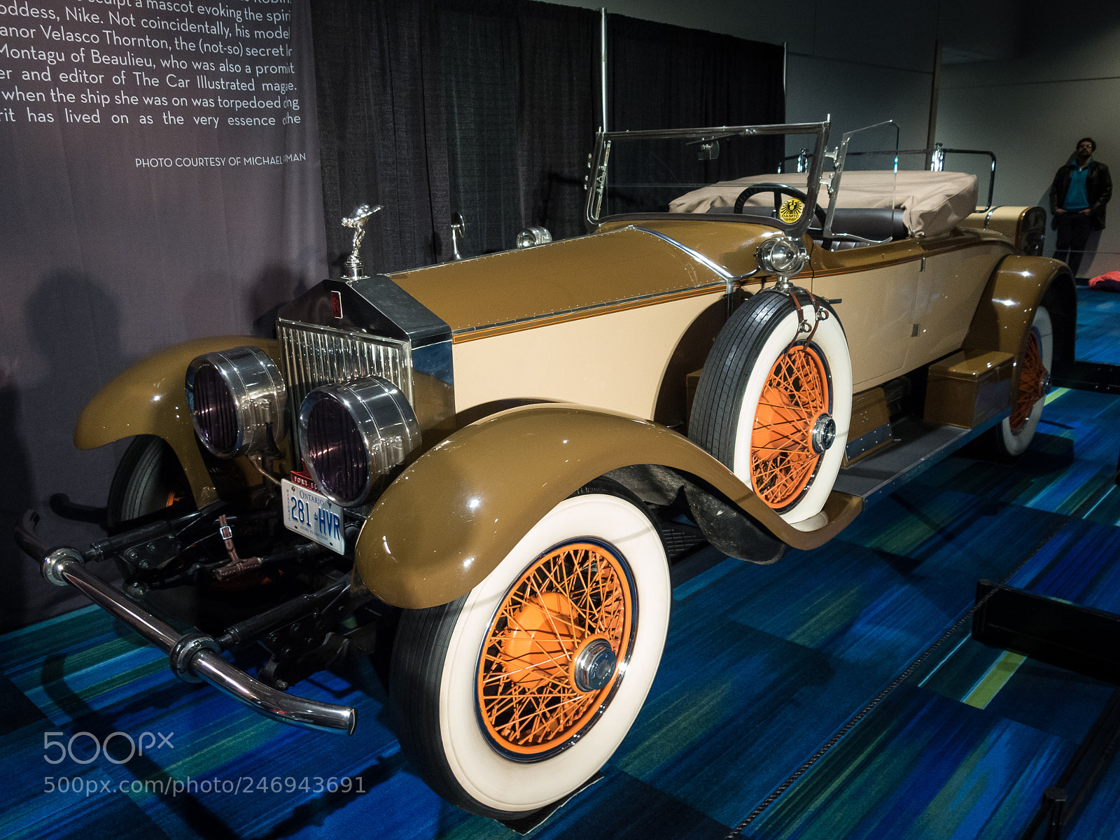 Canon PowerShot G16 sample photo. 1925 rolls royce spirit photography