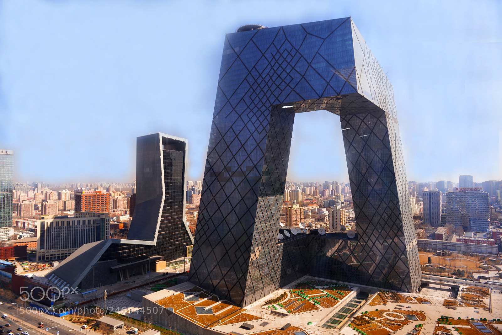 Nikon D800 sample photo. Beijing cctv building photography