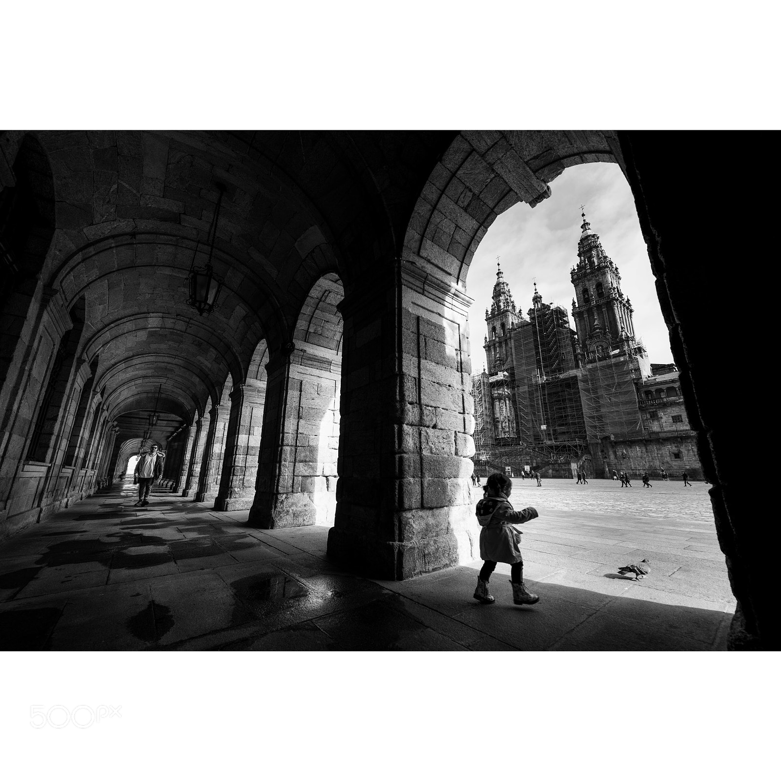Nikon D810 sample photo. Praza do obradoiro photography