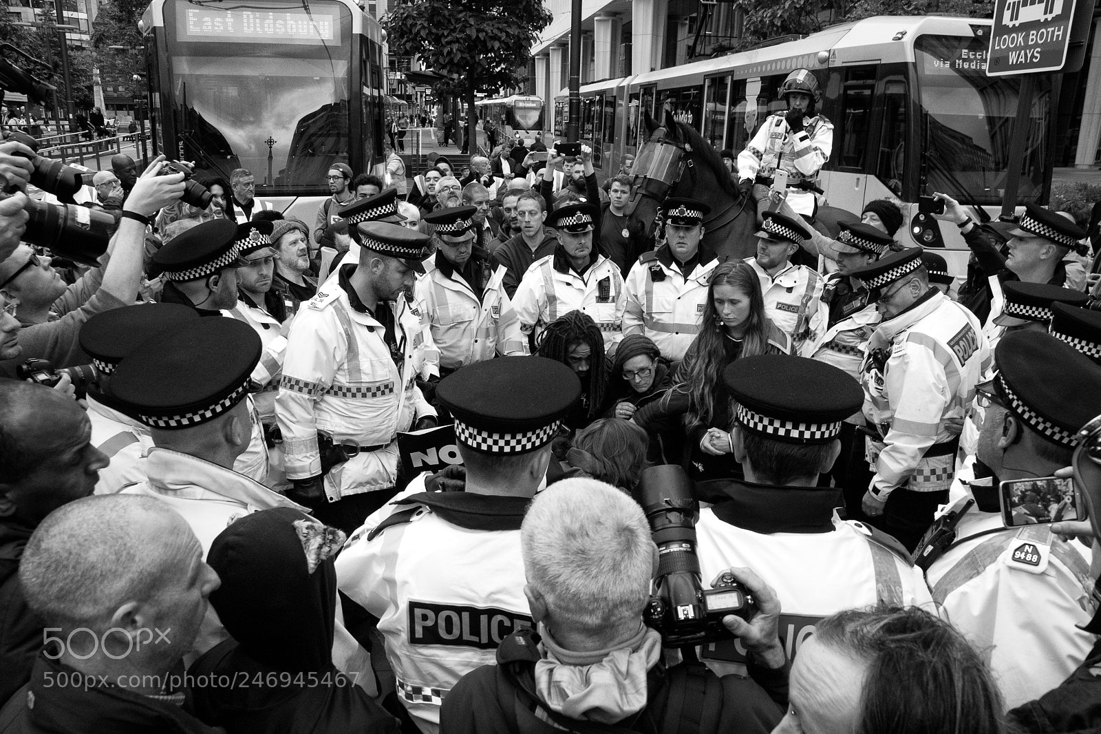 Canon EOS 80D sample photo. Protest, conservative party conference photography