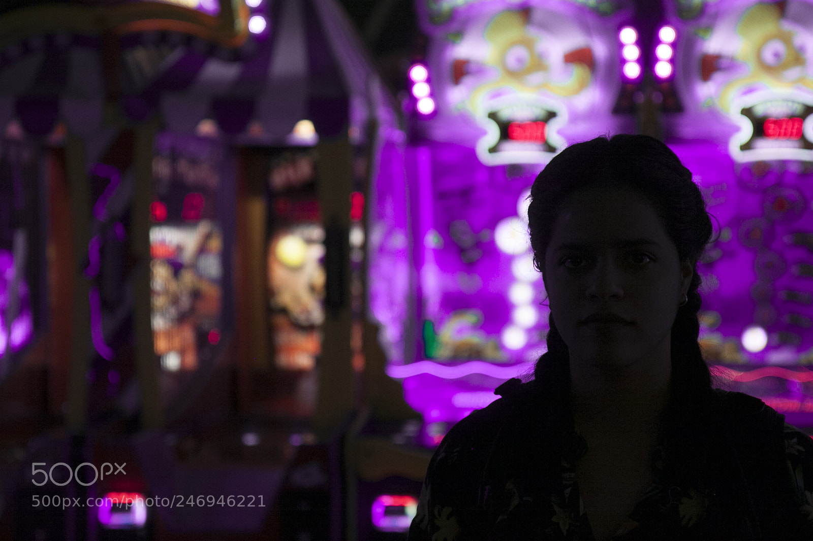 Canon EOS 50D sample photo. Neon girll photography