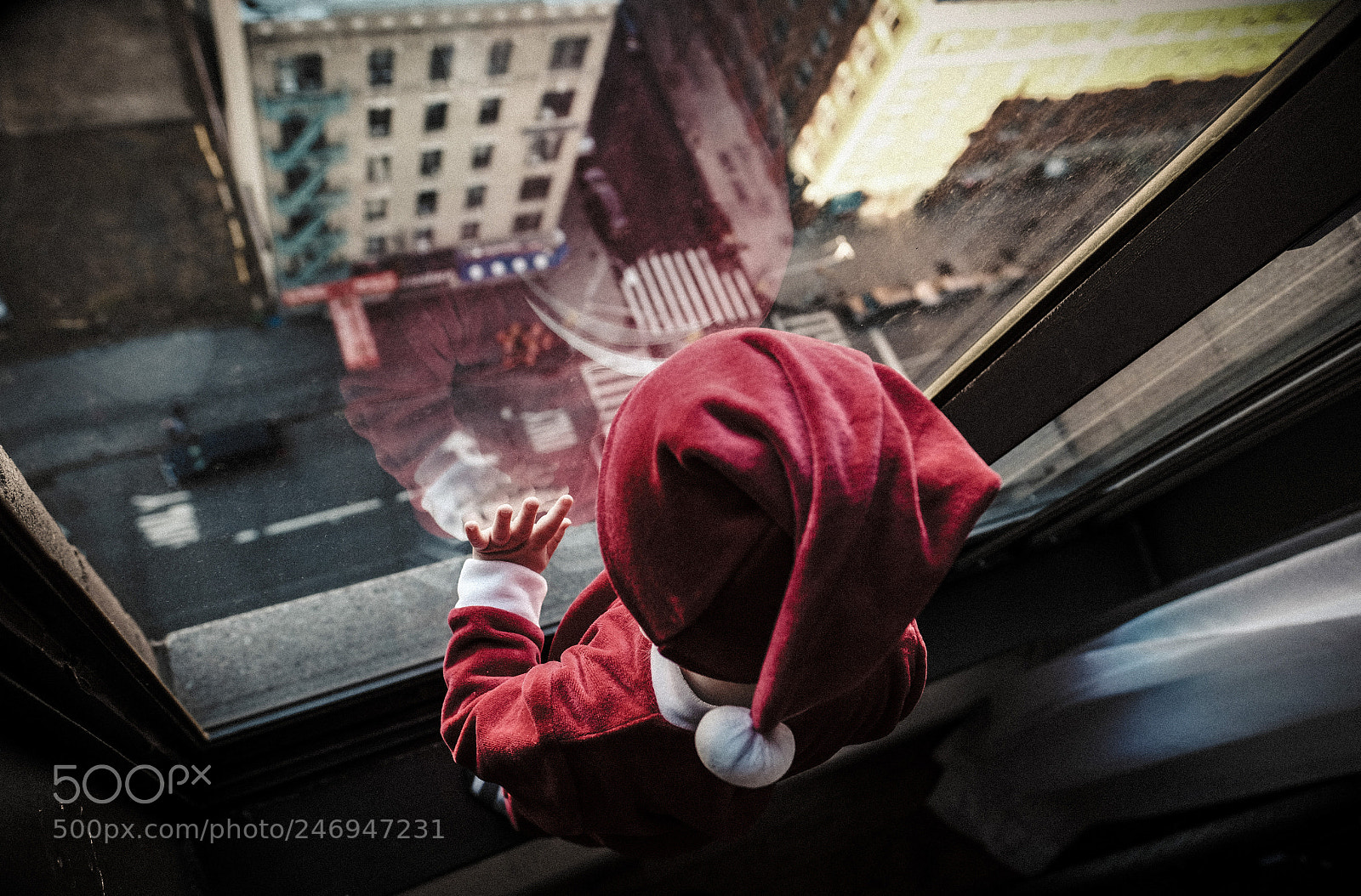 Fujifilm X-T1 sample photo. Urban santa photography