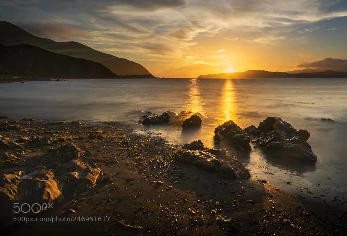 Sony a7R II sample photo. Sunset photography