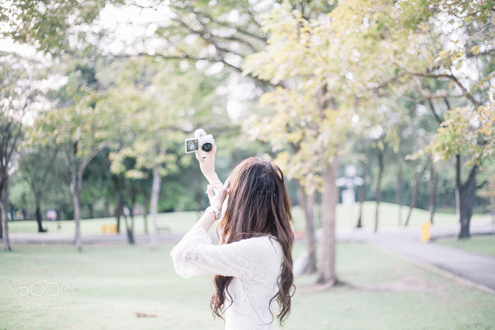 Canon EOS 5D sample photo. Beauty girl in white photography
