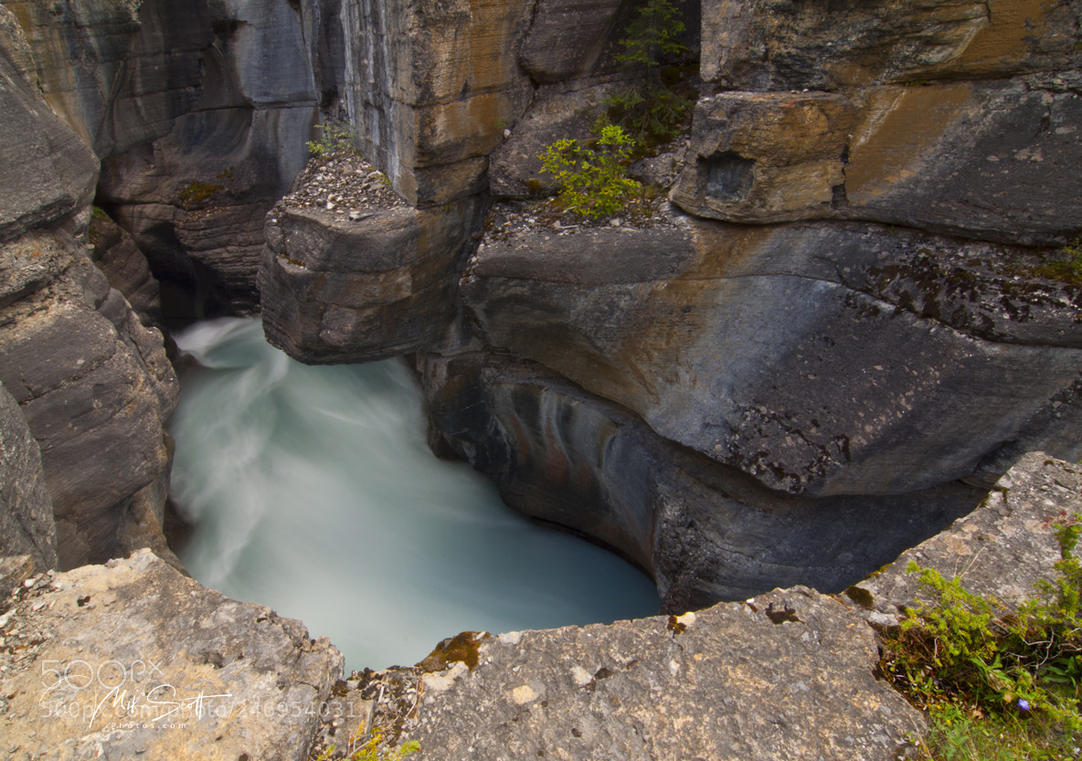 Nikon D90 sample photo. Mistaya canyon photography