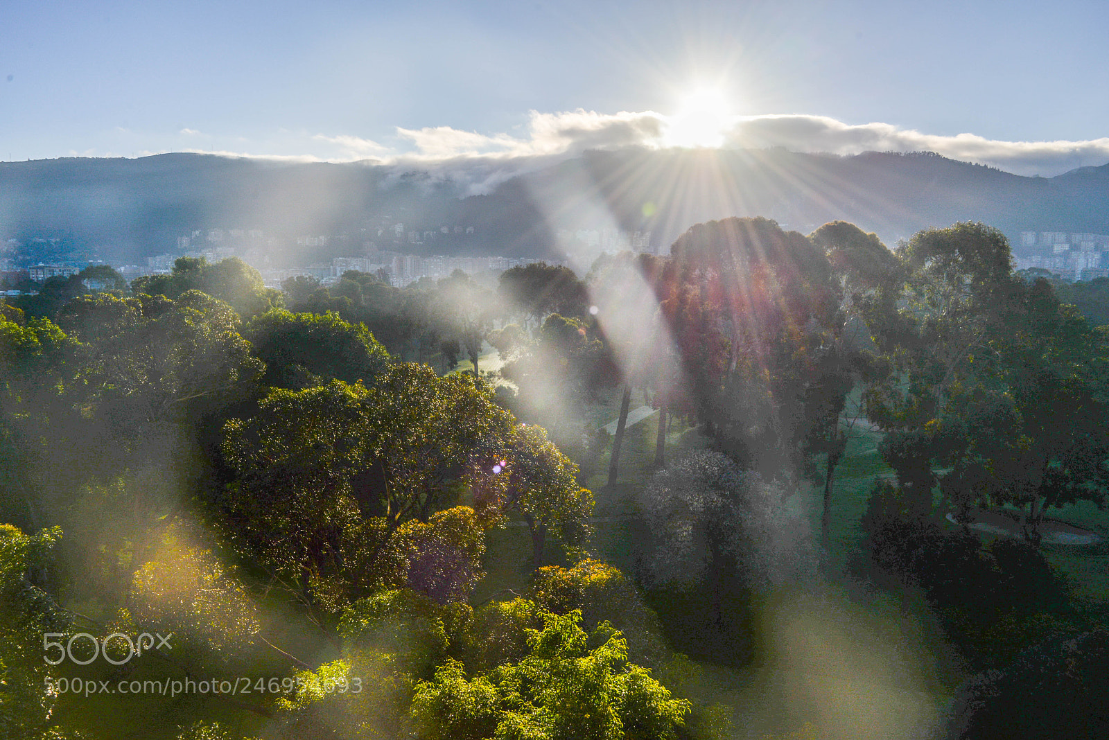 Nikon D610 sample photo. Amanecer en bogotá photography