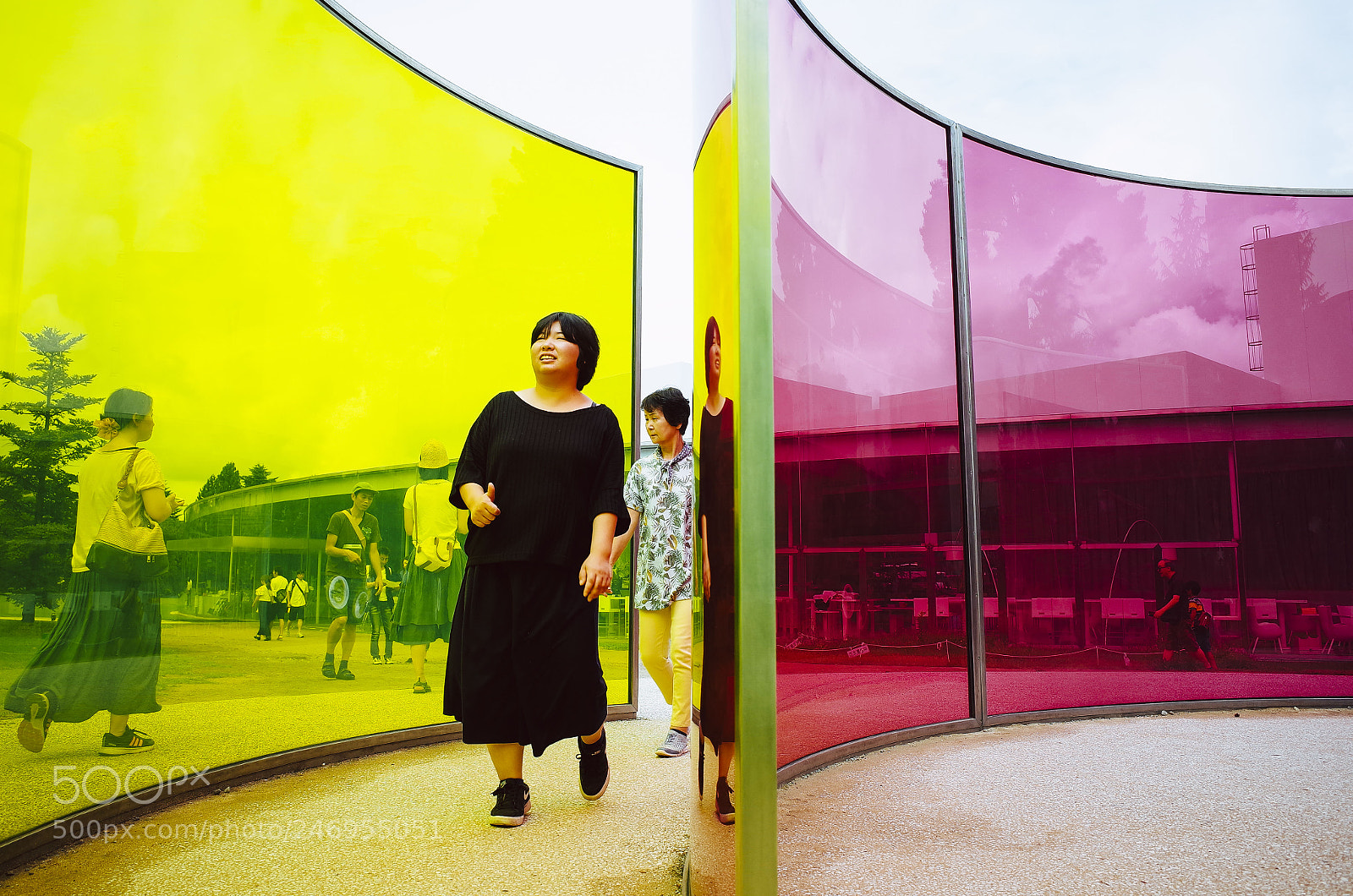 Ricoh GR II sample photo. Tourists - the 21st photography