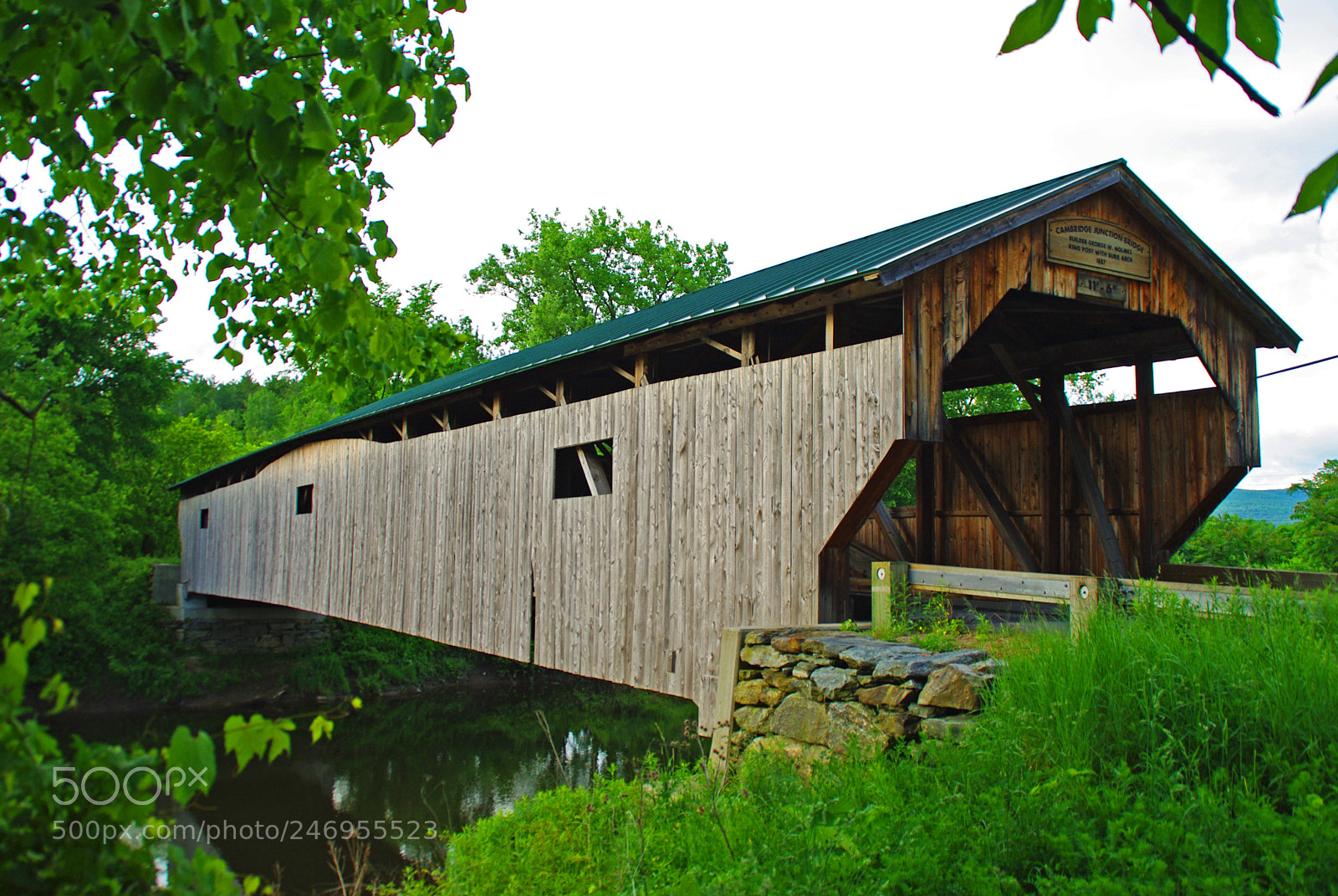 Pentax K200D sample photo. Cambridge junction bridge photography