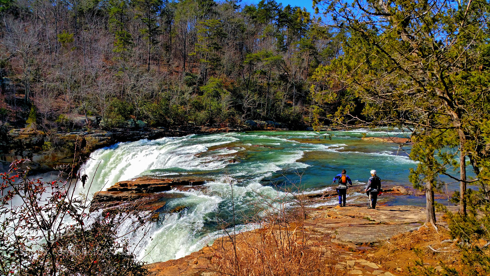 Samsung Galaxy Note4 sample photo. Two adventurous kayakers take photography
