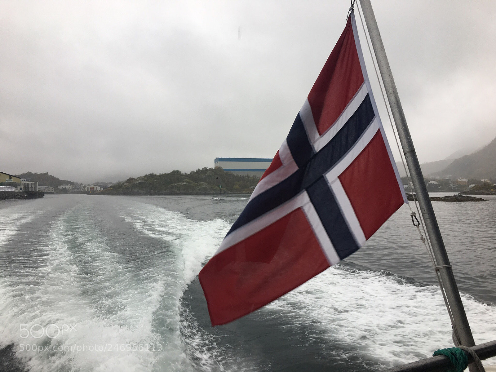 Apple iPhone 6s sample photo. Norway flag on a photography