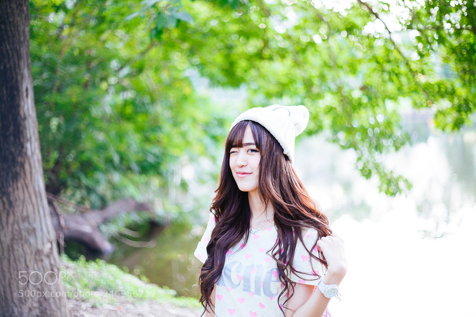 Canon EOS 5D sample photo. Korean girl #10 photography