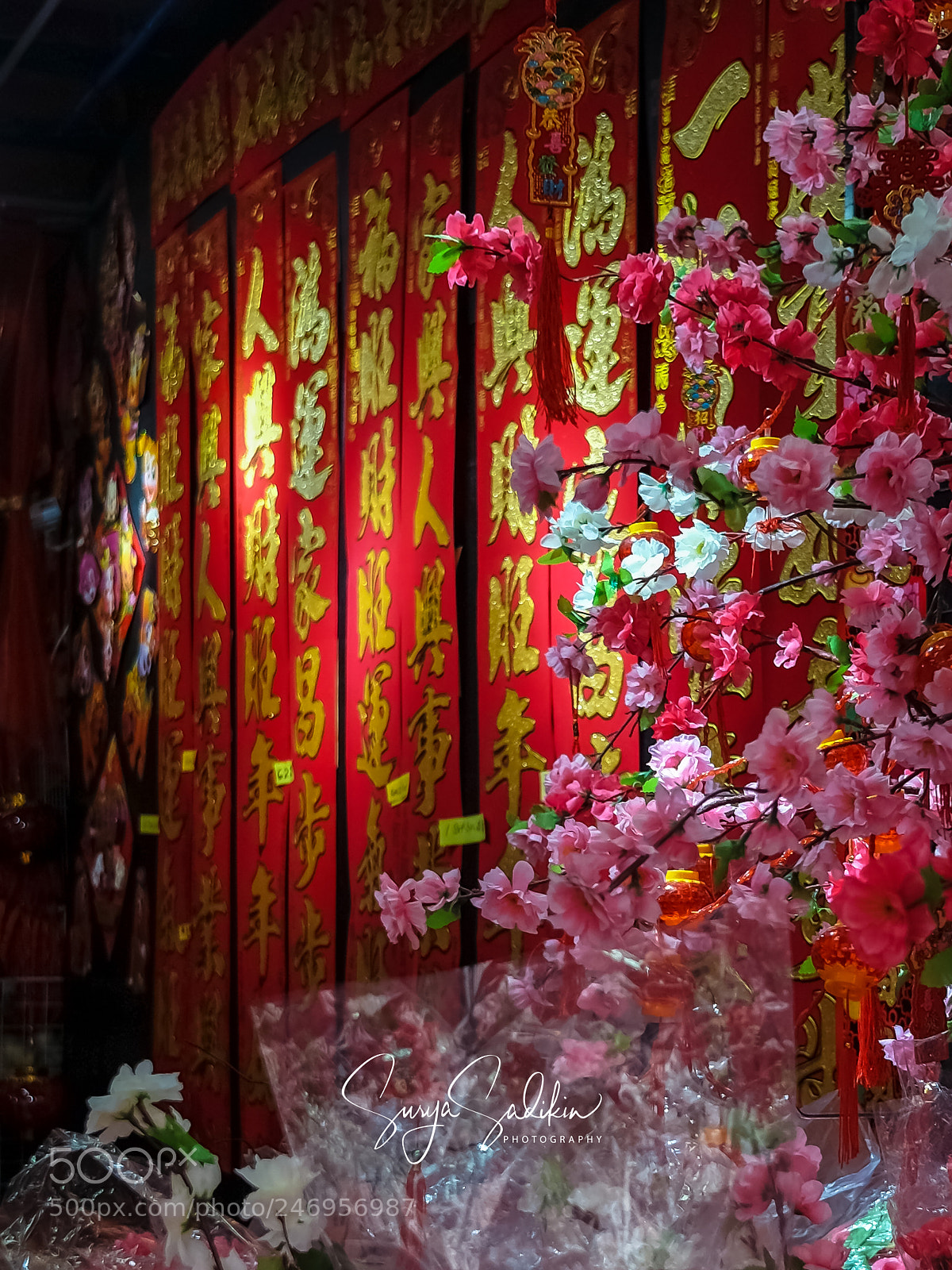 Fujifilm X70 sample photo. Red decor photography