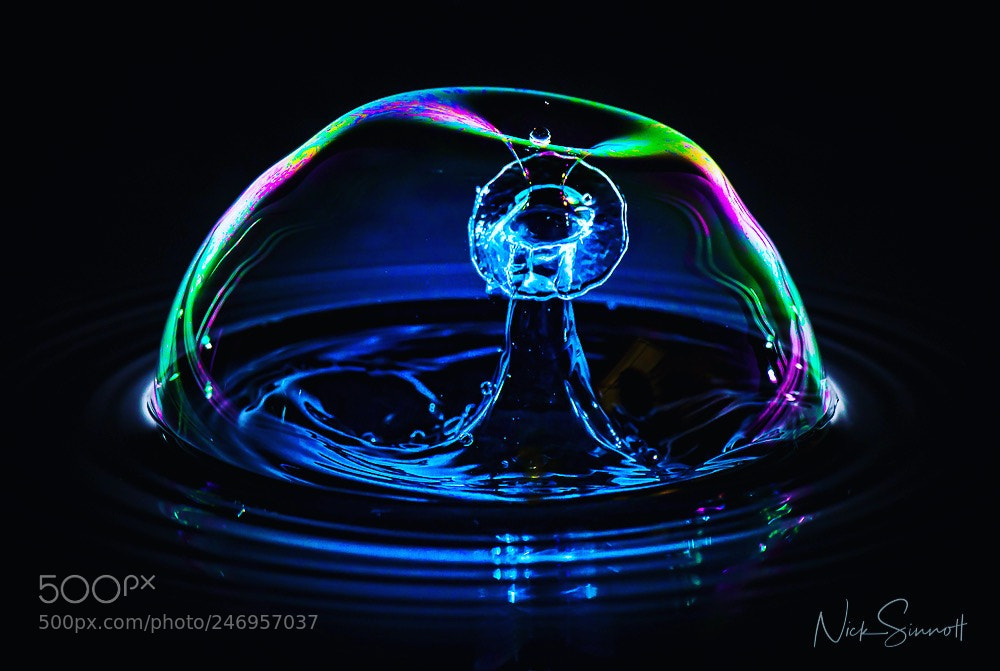 Nikon D800 sample photo. Stuck in the bubble. photography