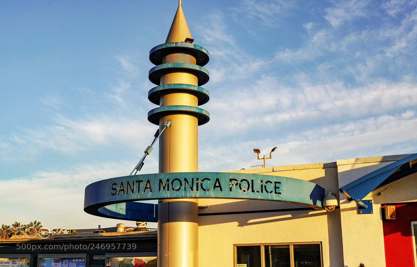 Sony a7R II sample photo. Snat monica police by photography