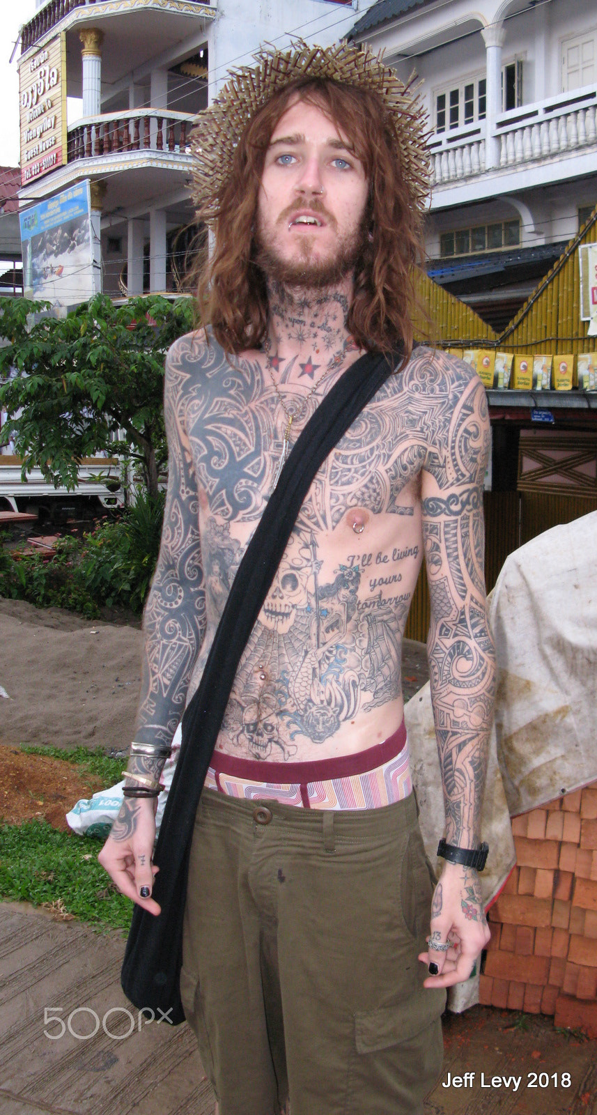 Canon POWERSHOT G7 sample photo. Tattoo guy traveling photography