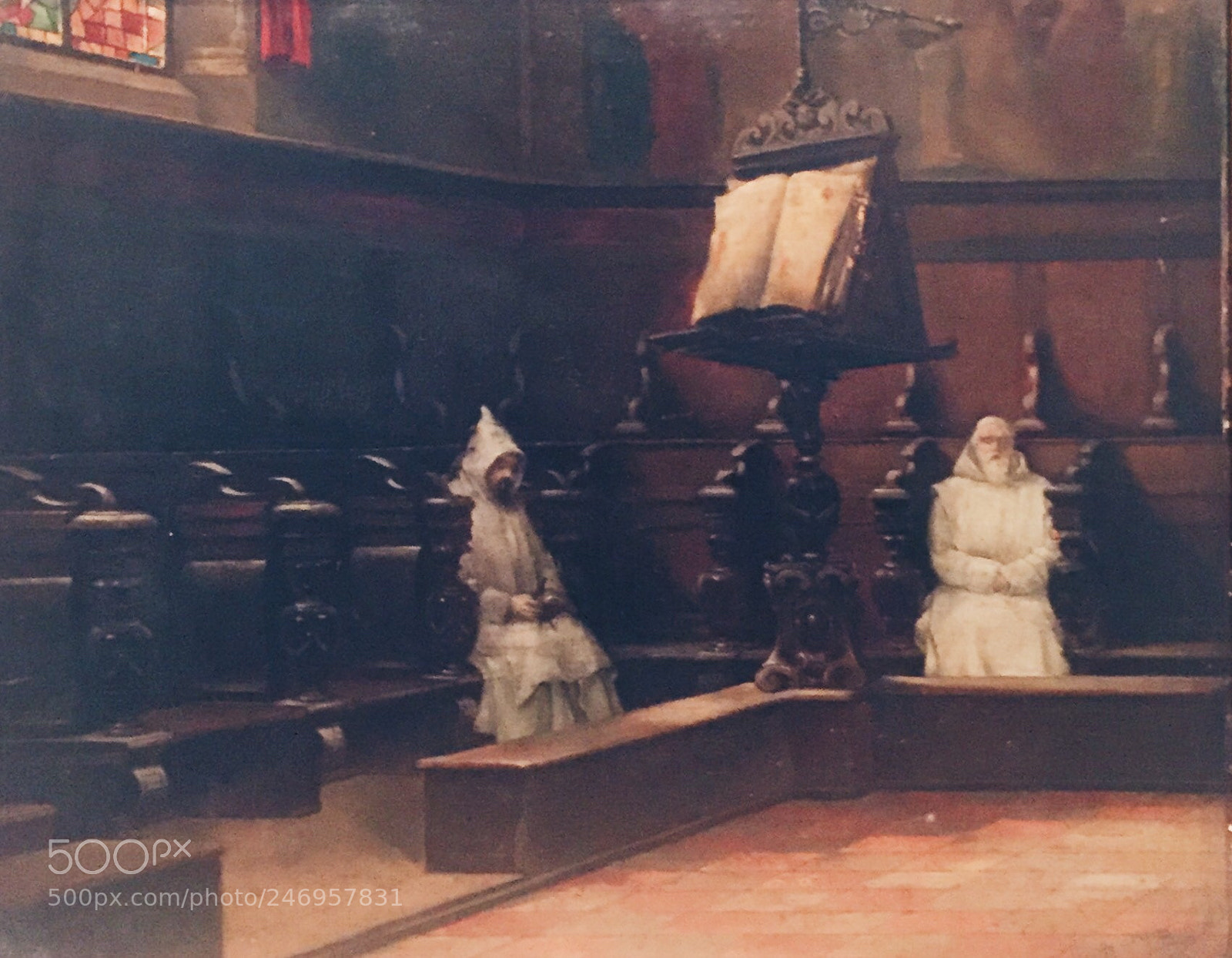 Apple iPhone 6 sample photo. Monks meditating 1870 by photography