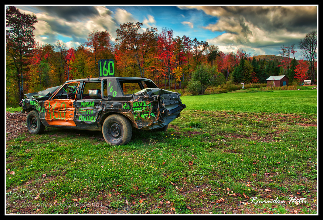 Nikon D800E sample photo. Abandoned car photography