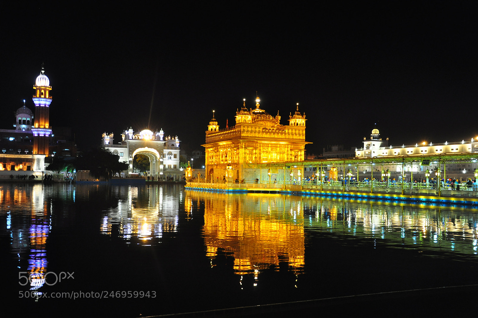 Nikon D90 sample photo. Golden temple photography