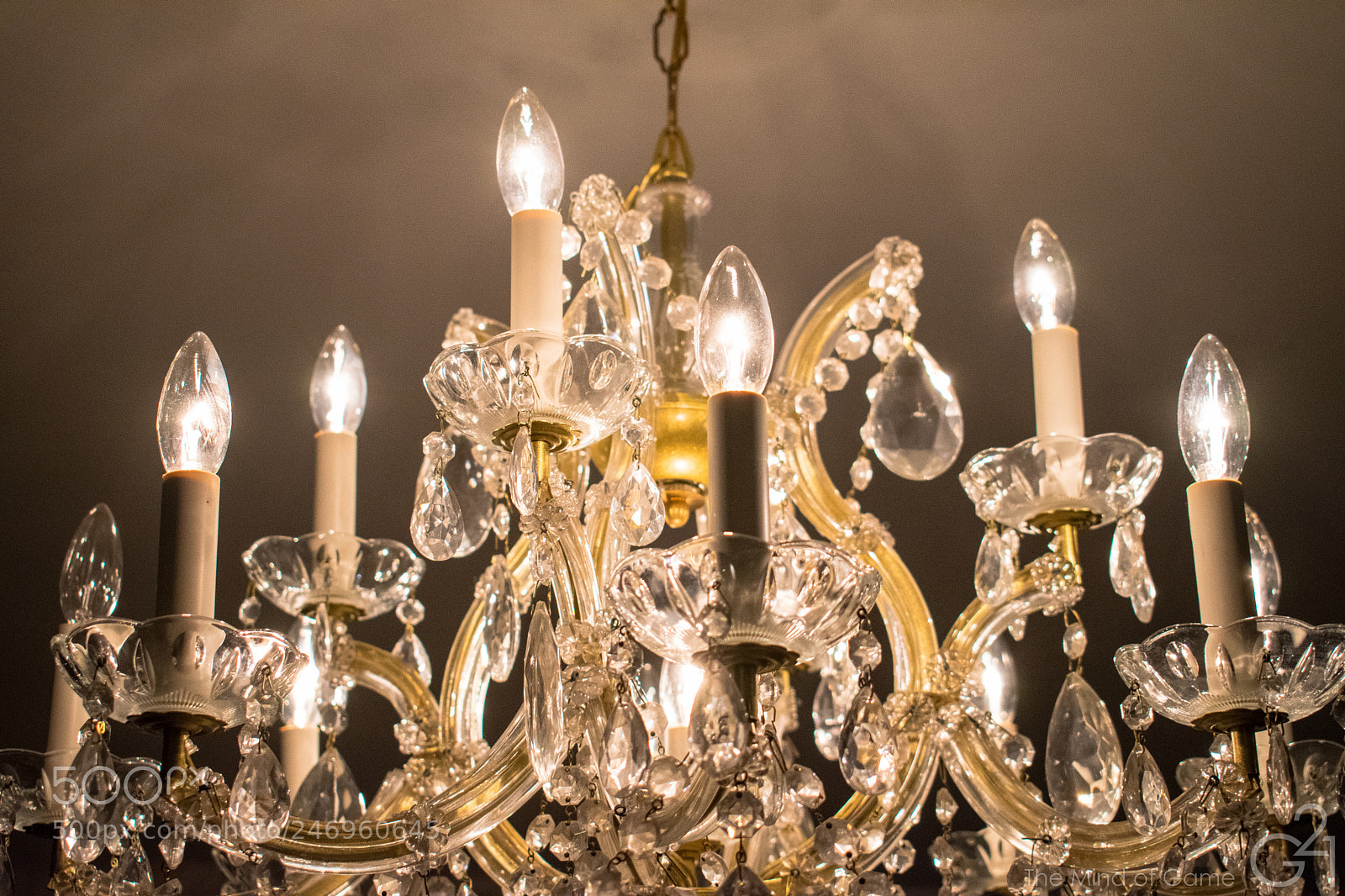 Nikon D3400 sample photo. Chandelier photography