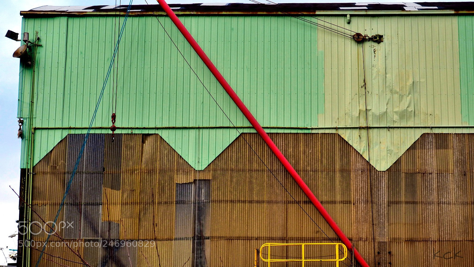 Olympus OM-D E-M10 II sample photo. Warehouse. photography
