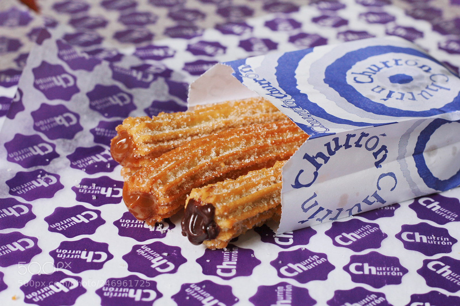 Canon EOS 60D sample photo. Churros dulce de leche photography