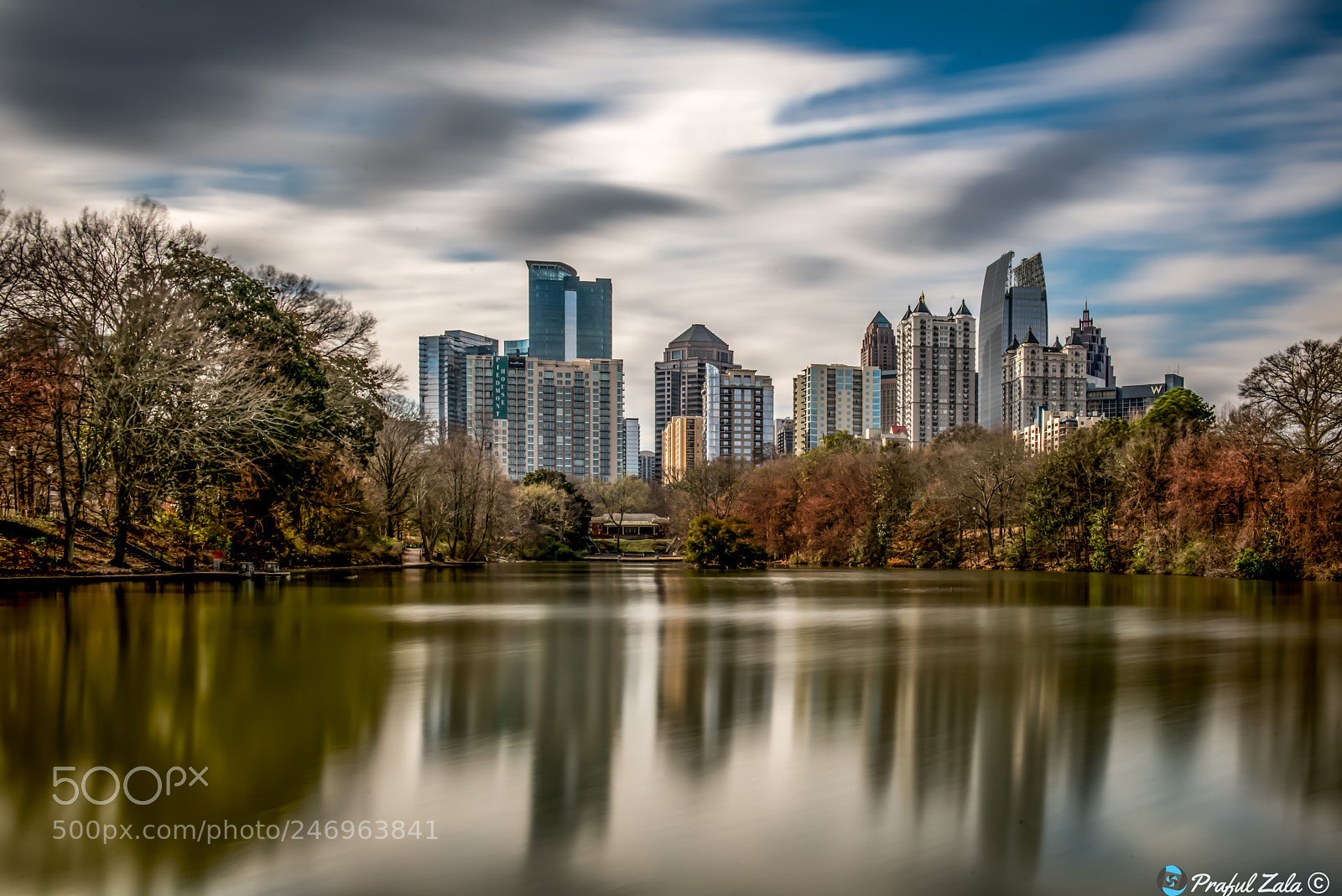 Nikon D810 sample photo. Atlanta skyline photography