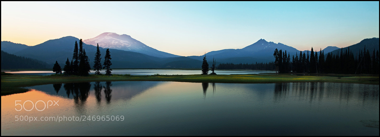 Canon EOS 5D sample photo. Sparks lake ii photography