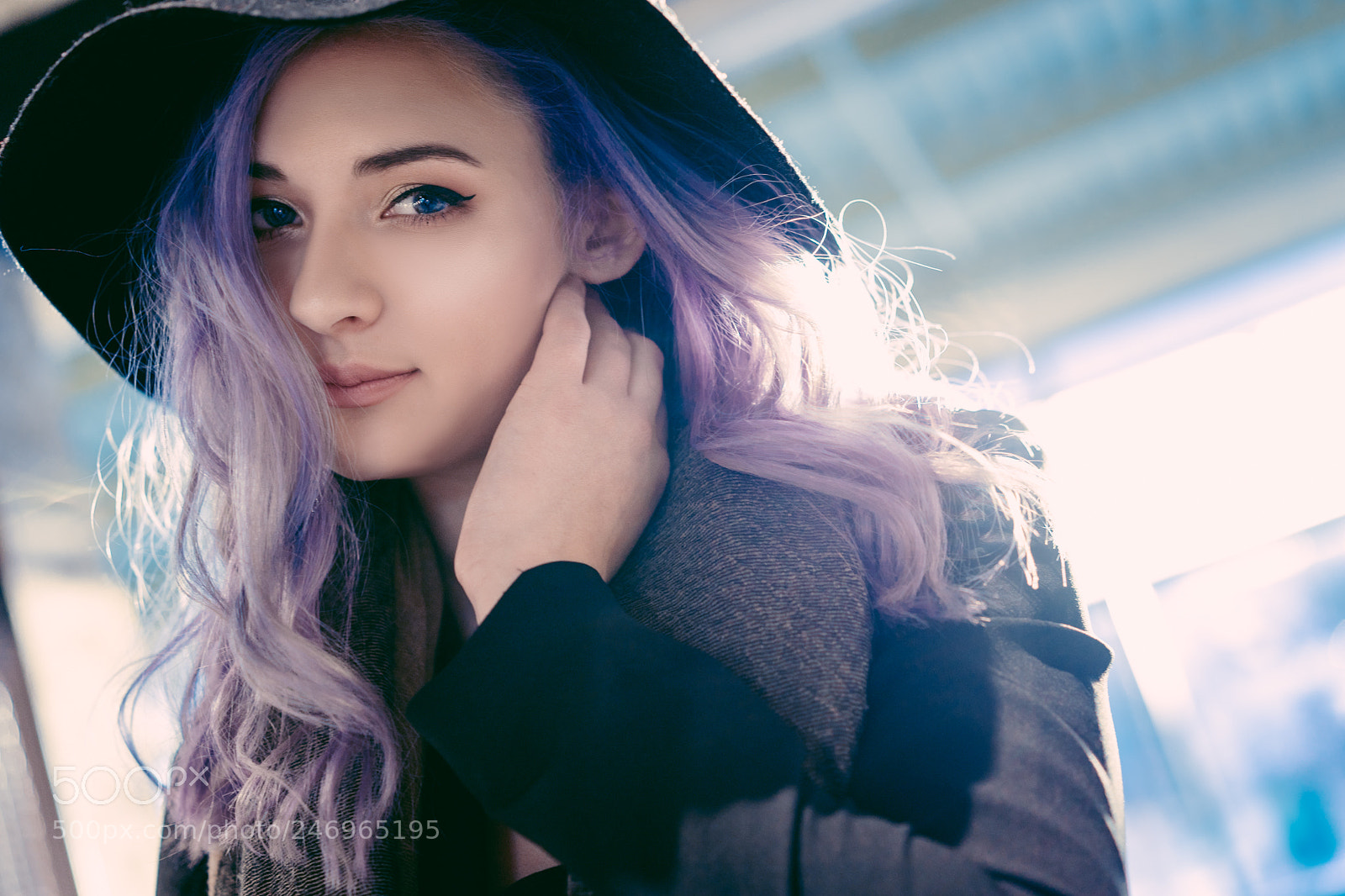 Sony a7 sample photo. Hair photography