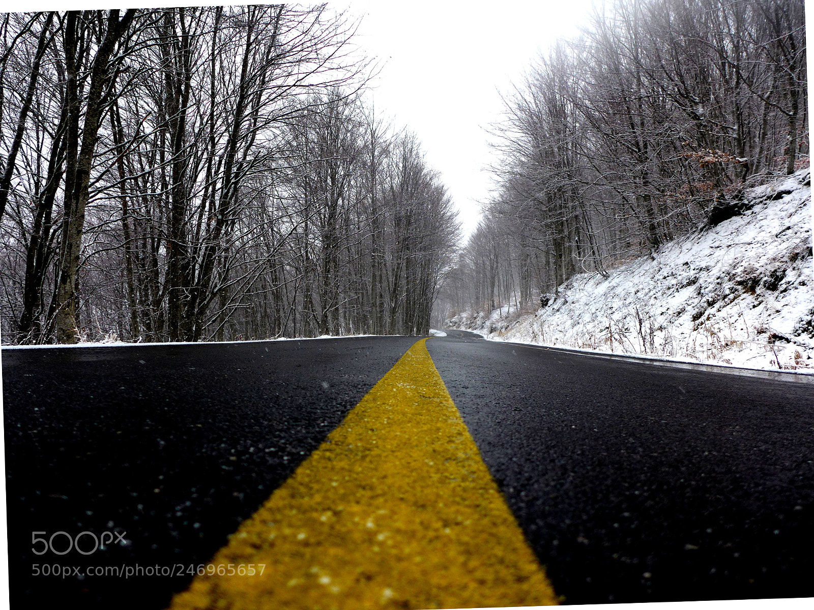 Panasonic Lumix DMC-LX7 sample photo. Mountain road... photography