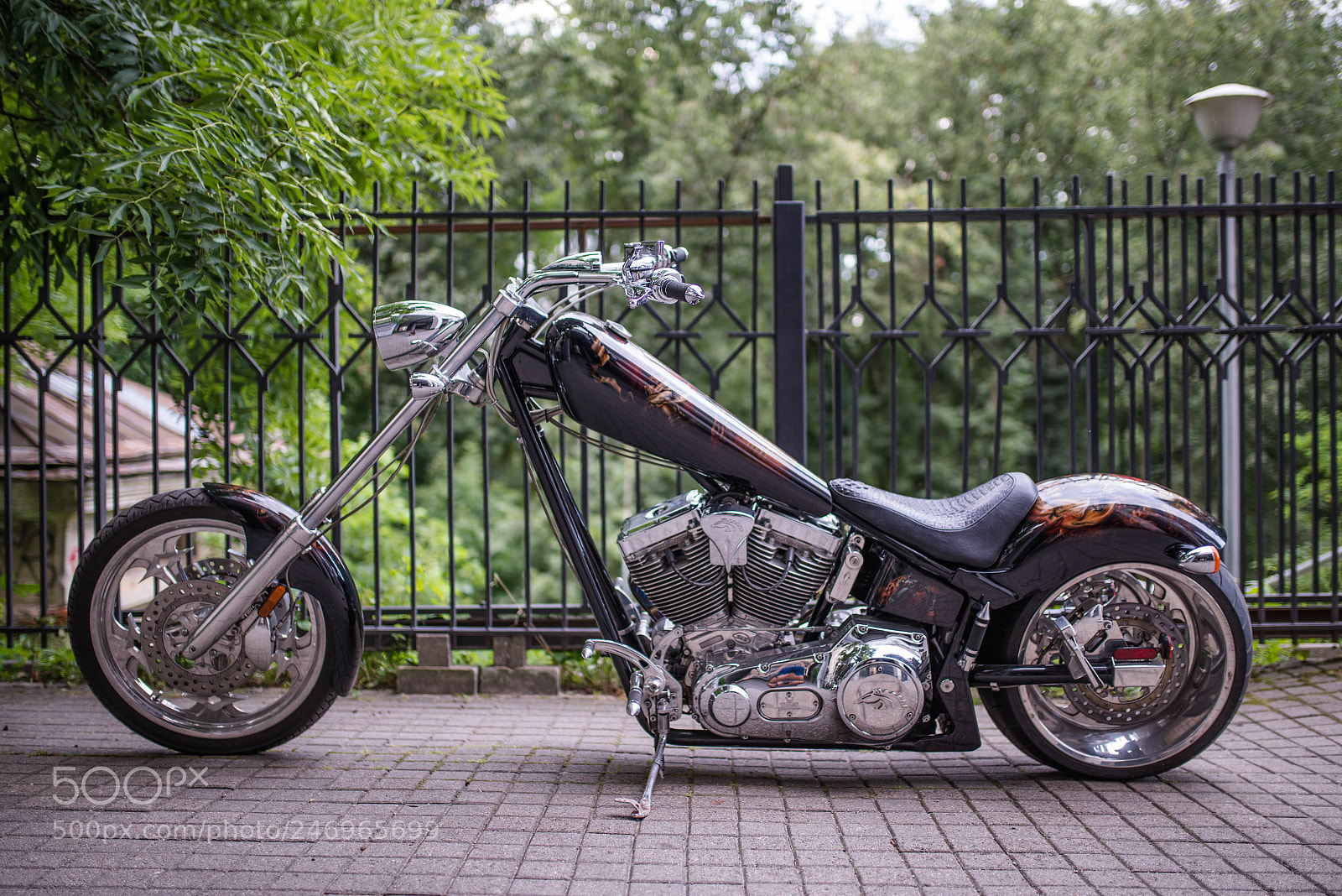Nikon D610 sample photo. Customized motorcycle photography