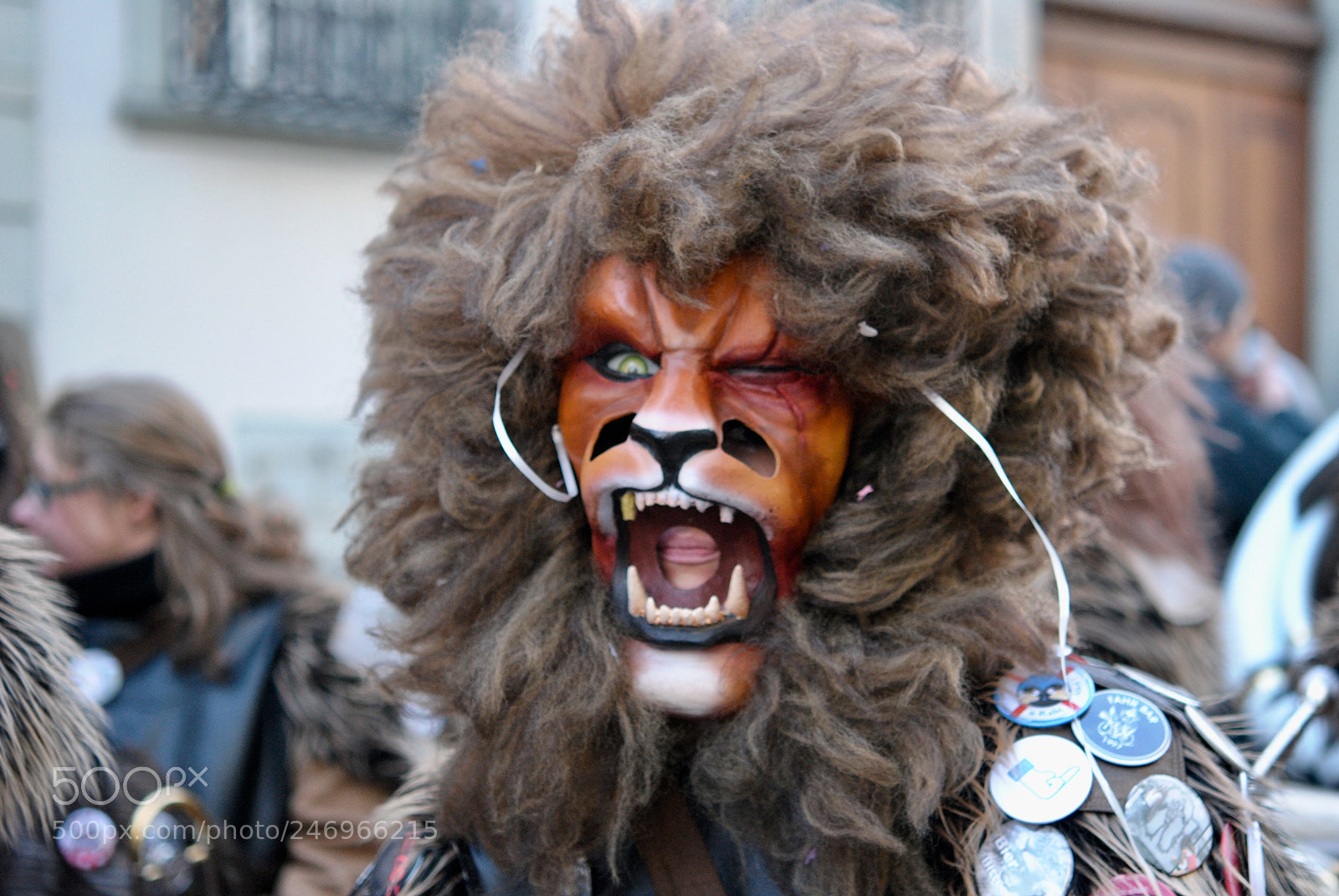 Nikon D3000 sample photo. Basel fasnacht. photography